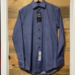 Jones New York Men's Slim‎ Fit Ling Sleeve Button Down Shirt